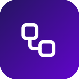 block connected - icon of automation
