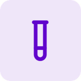 test tube - q&A and Q&c icon